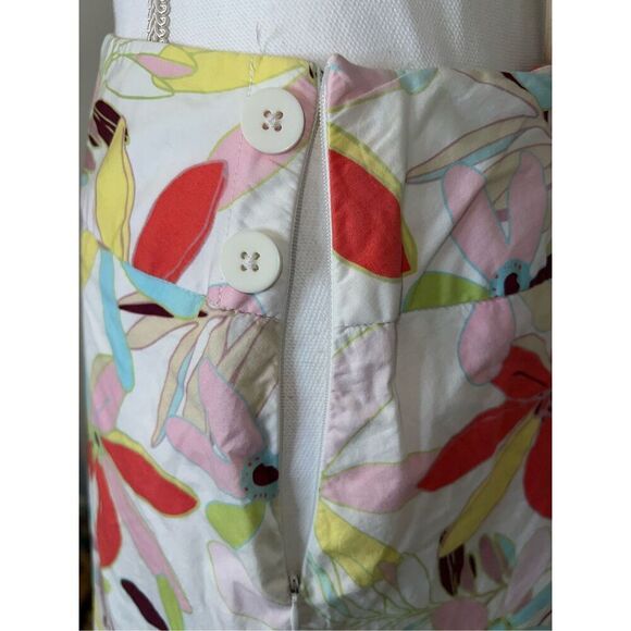 Women’s Floral Spring Cotton Midi Colorful Skirt 14 - Picture 4 of 10